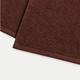 Guest towel zero-twist cotton 30x30 cm (4 pcs) + 40x60 cm (2 pcs) | Chestnut