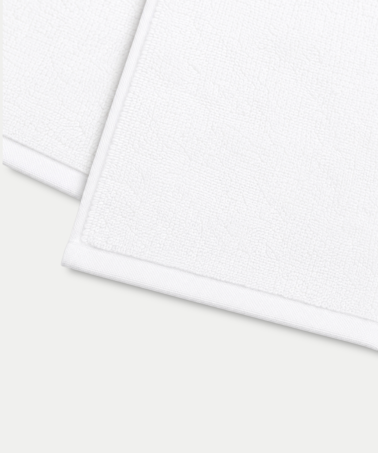 Gastendoekje zero-twist katoen 30x30 cm (4 st.) + 40x60 cm (2 st.) | Wit
