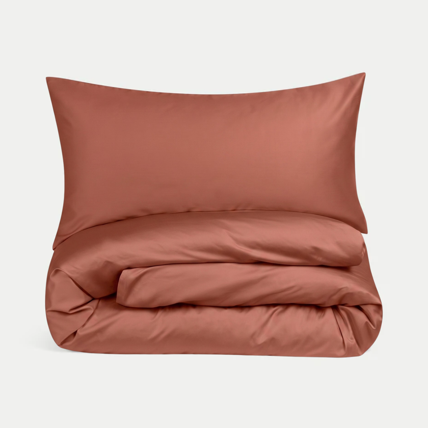 Duvet Cover Set Egyptian Cotton Sateen 400TC | Solterra | Limited Edition