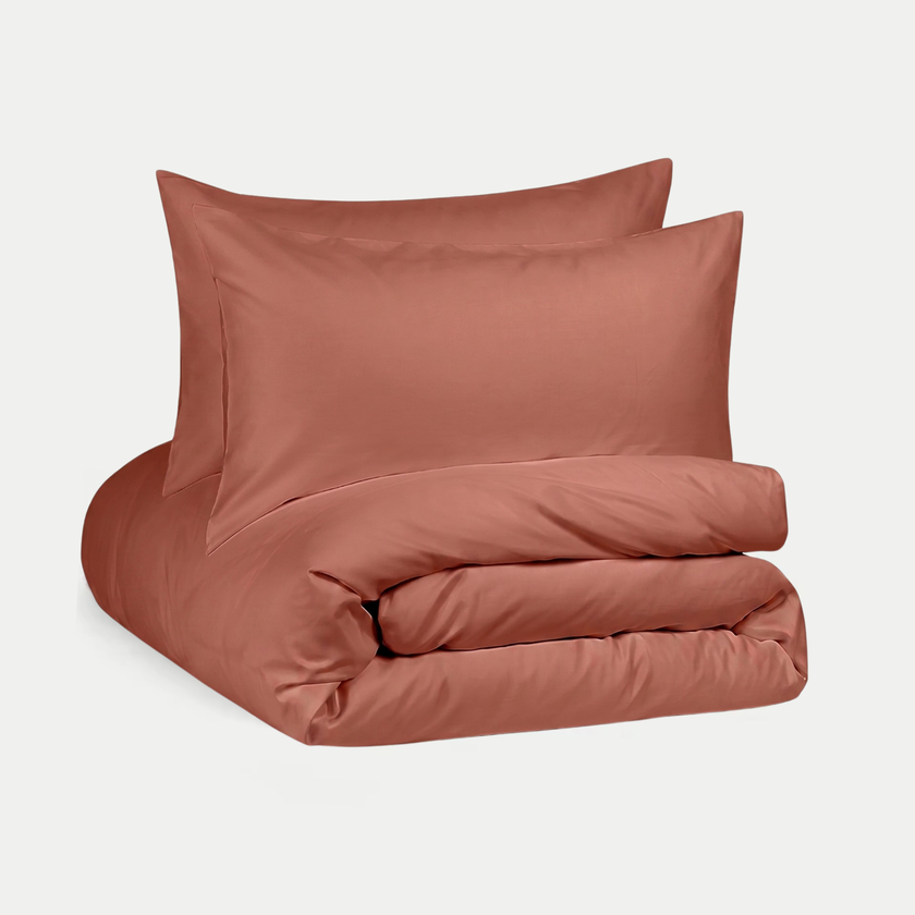 Duvet Cover Set Egyptian Cotton Sateen 400TC | Solterra | Limited Edition