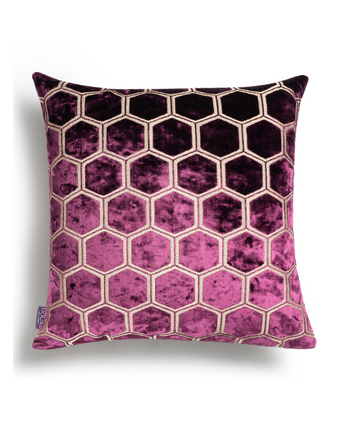 Manipur Decorative Pillow | Damson Manipur Decorative Pillow | Damson