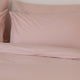 Set of 2 Pillowcases Egyptian Cotton Percale 400TC | Blush Pink