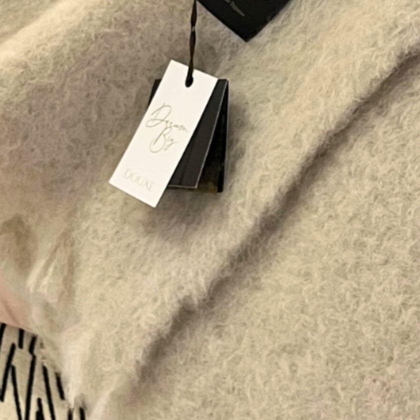 Mantas Ezcaray Throw 260x240 cm Beige