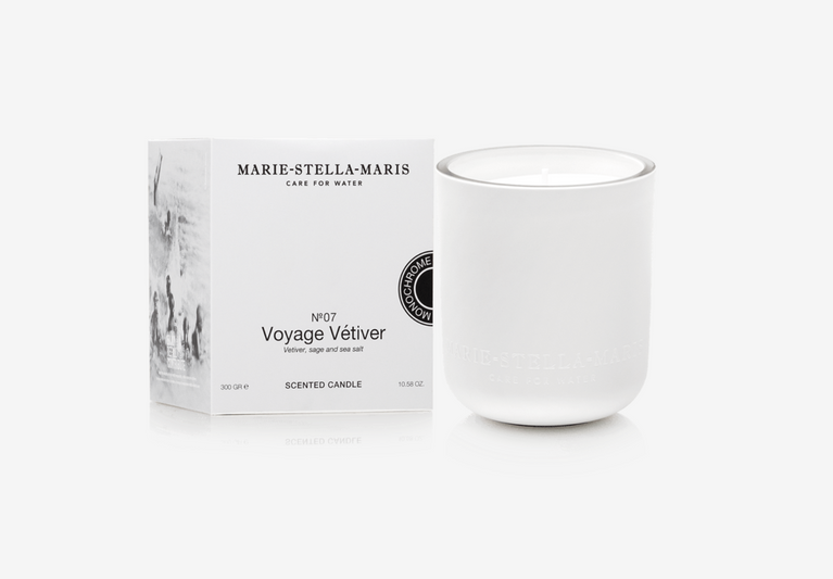 Marie-Stella-Maris - Luxury Scented Candle - No. 07 Voyage Vétiver (refillable) - 300 g