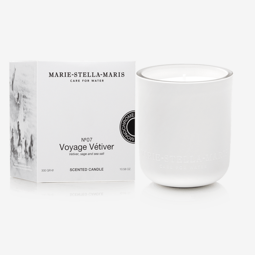 Marie-Stella-Maris - Luxury Scented Candle - No. 07 Voyage Vétiver (refillable) - 300 g