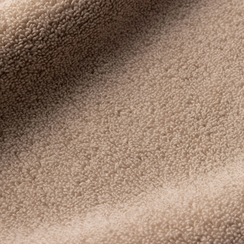 Handdoek zero-twist katoen | Latte | Outlet