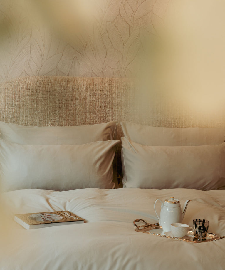 Duvet Cover Set Egyptian Cotton Sateen 400TC | Champagne
