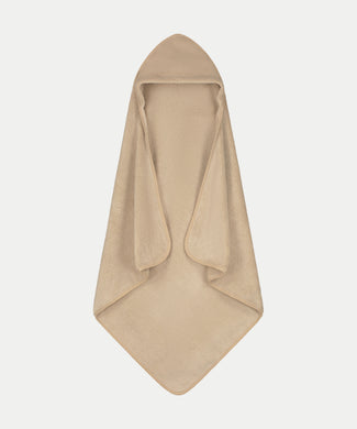 Baby Hooded Towel zero-twist cotton | Latte Baby Hooded Towel zero-twist cotton | Latte