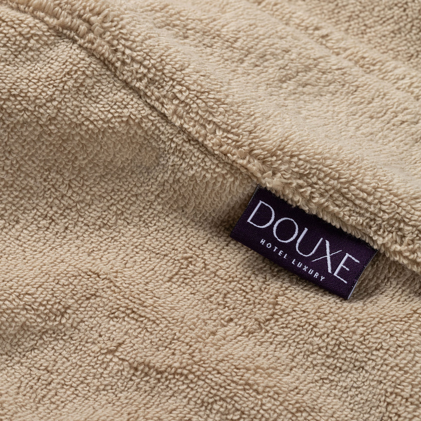 Bathrobe zero-twist cotton | Latte