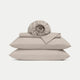 Duvet Cover Set & Fitted Sheet Percale Latte