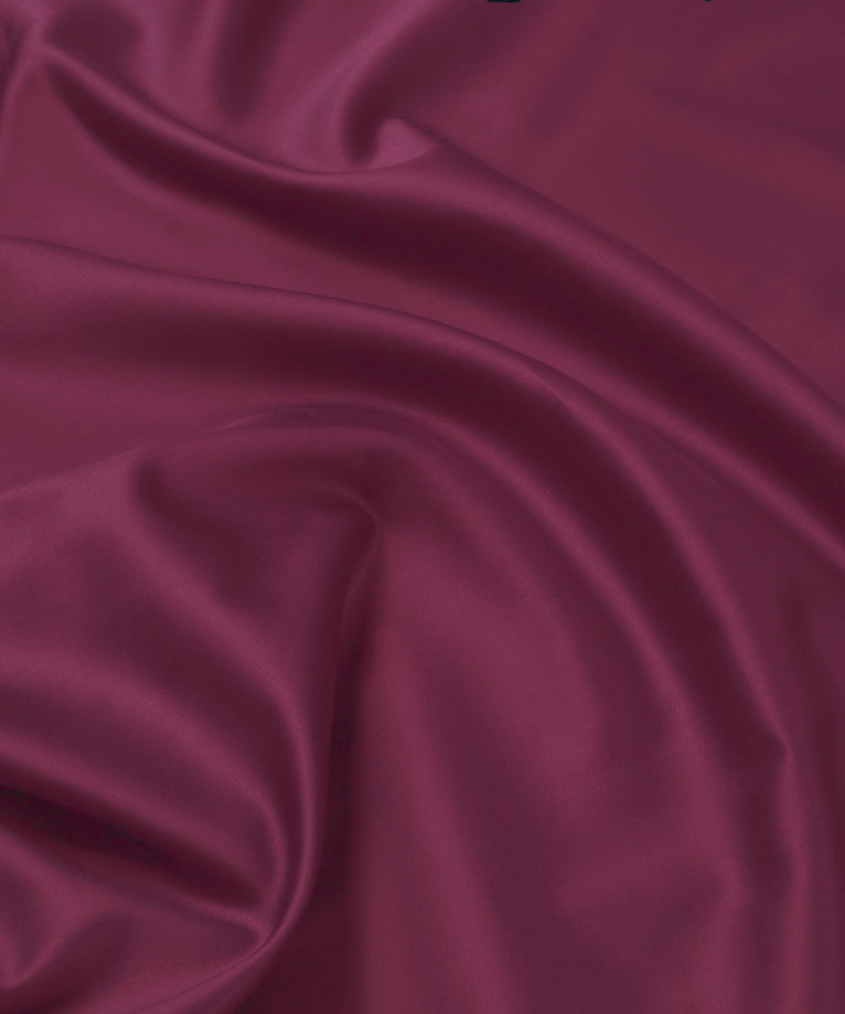 DOUXE Dekbedovertrekset Egyptisch Katoen Satijn 400TC | Burgundy | Limited Edition