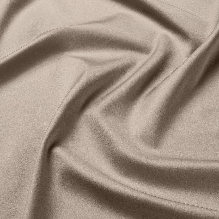 Duvet Cover Set & Fitted Sheet Egyptian Cotton Sateen | Champagne