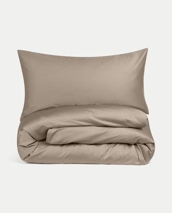Duvet Cover Set Egyptian Cotton Sateen 400TC | Champagne Duvet Cover Set Egyptian Cotton Sateen 400TC | Champagne