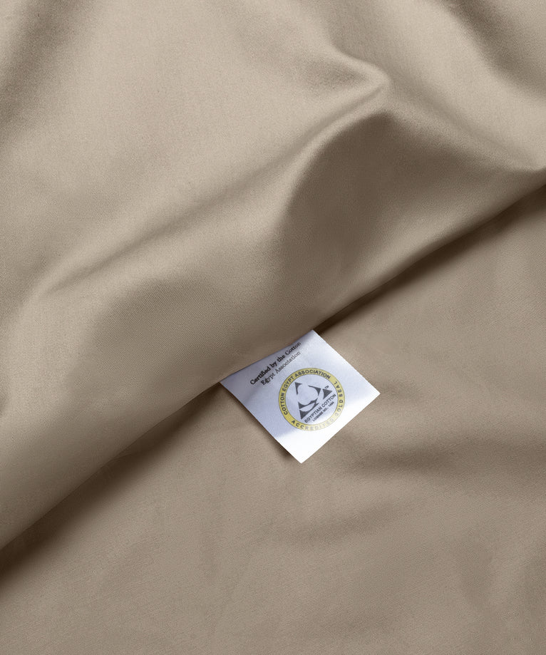 Duvet Cover Set Egyptian Cotton Sateen 400TC | Champagne