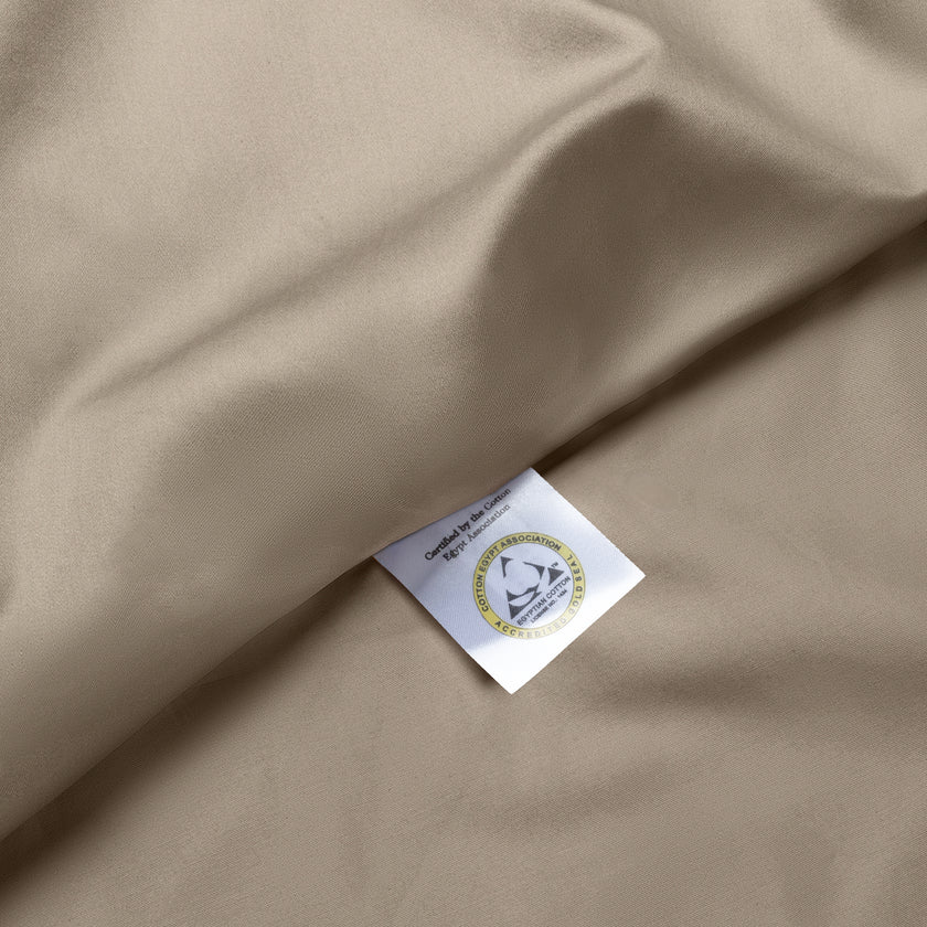 Duvet Cover Set Egyptian Cotton Sateen 400TC | Champagne