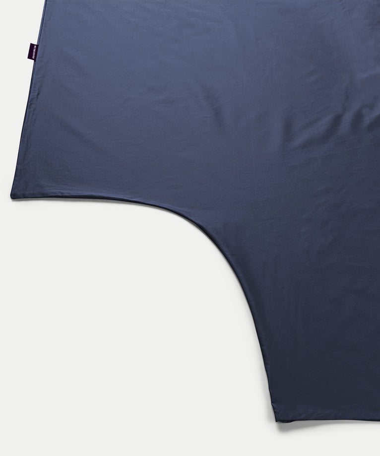 Duvet Cover Set Egyptian Cotton Sateen 400TC | Harbour Blue