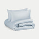 Duvet Cover Set Egyptian Cotton Sateen 400TC | Pastel Blue