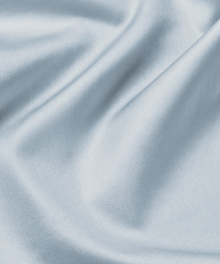 Dekbedovertrekset & Hoeslaken Satijn Pastel Blue