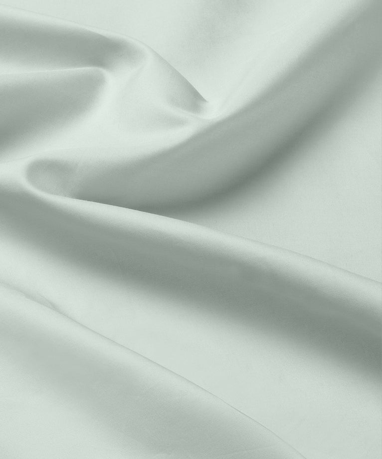 Duvet Cover Set Egyptian Cotton Percale 400TC | Pastel Green