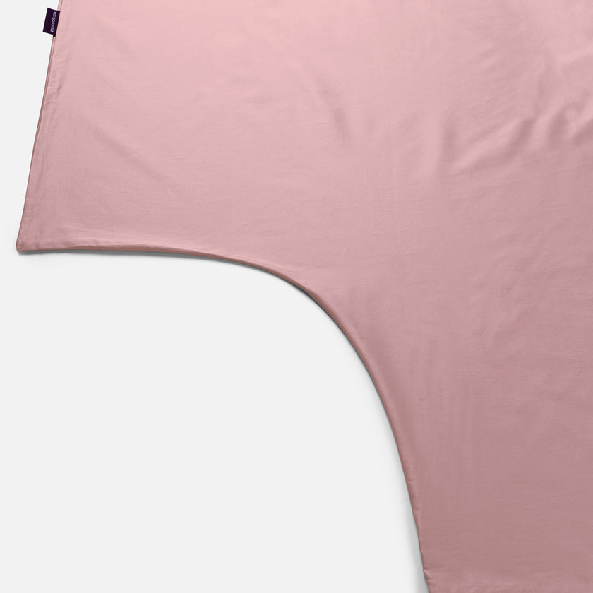 Duvet Cover Set Egyptian Cotton Sateen 400TC | Blush Pink