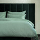 Duvet Cover Set Egyptian Cotton Sateen 400TC | Sage Green