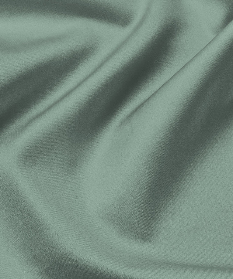 Set of 2 Pillowcases Egyptian Cotton 400TC Sateen | Sage Green