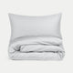 Duvet Cover Set Egyptian Cotton Sateen 400TC | Silver Grey