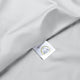 Duvet Cover Set Egyptian Cotton Sateen 400TC | Silver Grey
