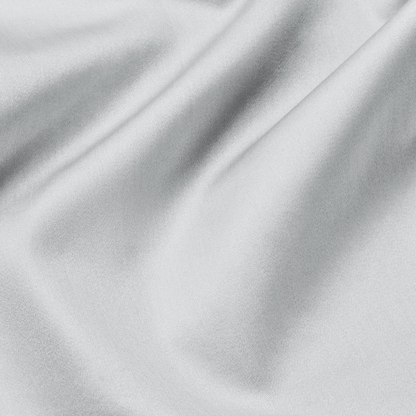 Duvet Cover Set Egyptian Cotton Sateen 400TC | Silver Grey