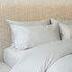 Duvet Cover Set Egyptian Cotton Sateen 400TC | Silver Grey