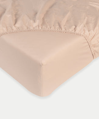 Fitted Sheet Egyptian Cotton Percale 400TC | Blush Pink Fitted Sheet Egyptian Cotton Percale 400TC | Blush Pink