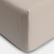 Hoeslaken Egyptisch katoen Percal 400TC | Latte