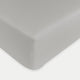 Duvet Cover Set & Fitted Sheet Percale Silver Grey