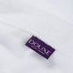 Bathrobe Kids zero-twist cotton with embroidery | White
