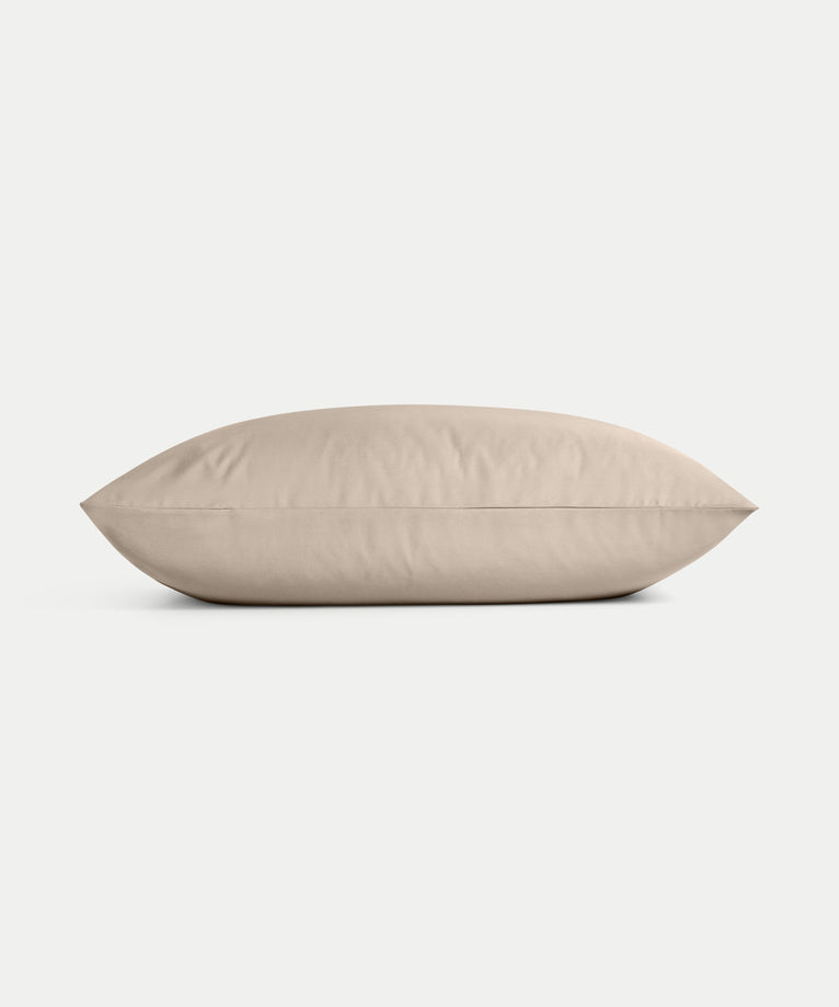 Set of 2 Pillowcases Egyptian Cotton 400TC Sateen | Champagne