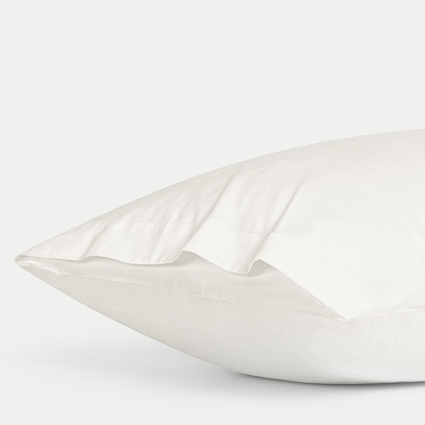 Set of 2 Pillowcases Egyptian Cotton 400TC Sateen | Cream