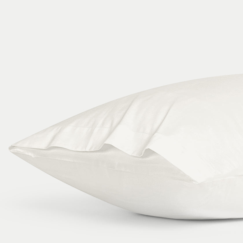 Duvet Cover Set & Fitted Sheet Egyptian Cotton Sateen | Cream