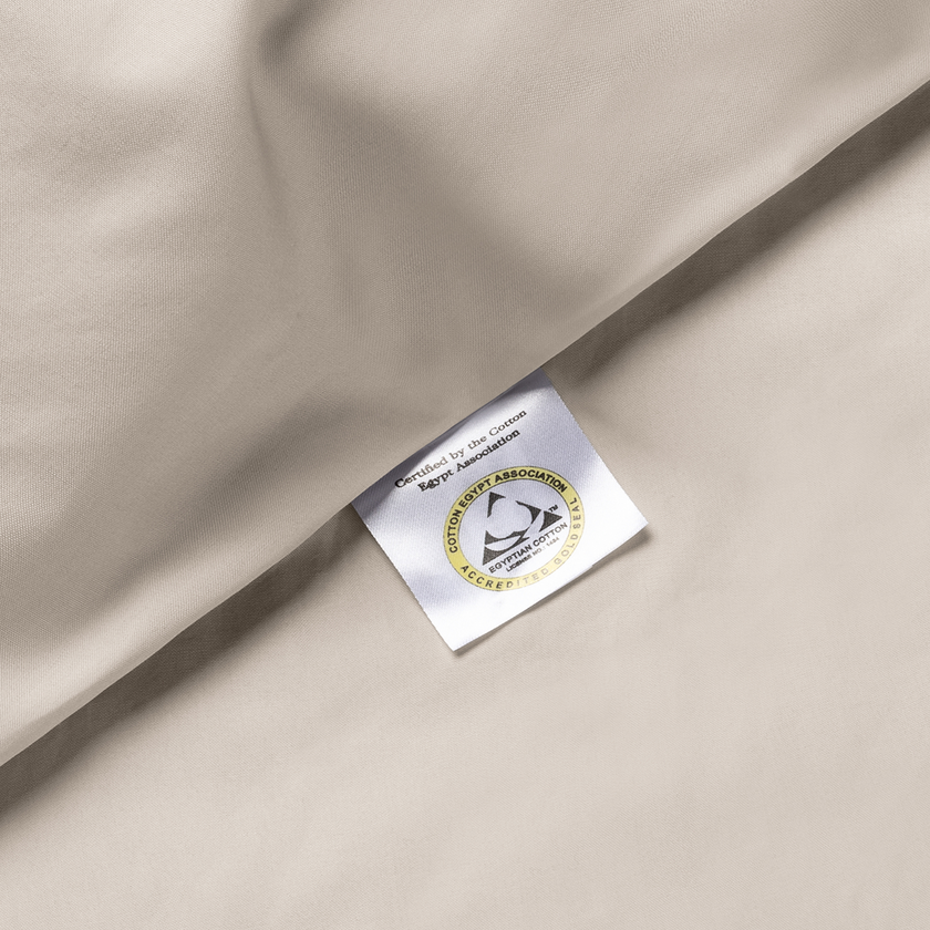 Pillowcase Egyptian Cotton Percale 400TC | Latte