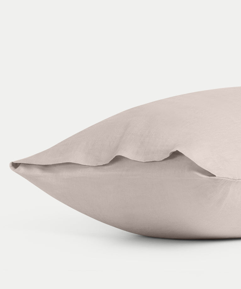 Pillowcase 100% Washed Linen | Oat