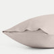 Set of 2 Pillowcases 100% Washed Linen | Oat