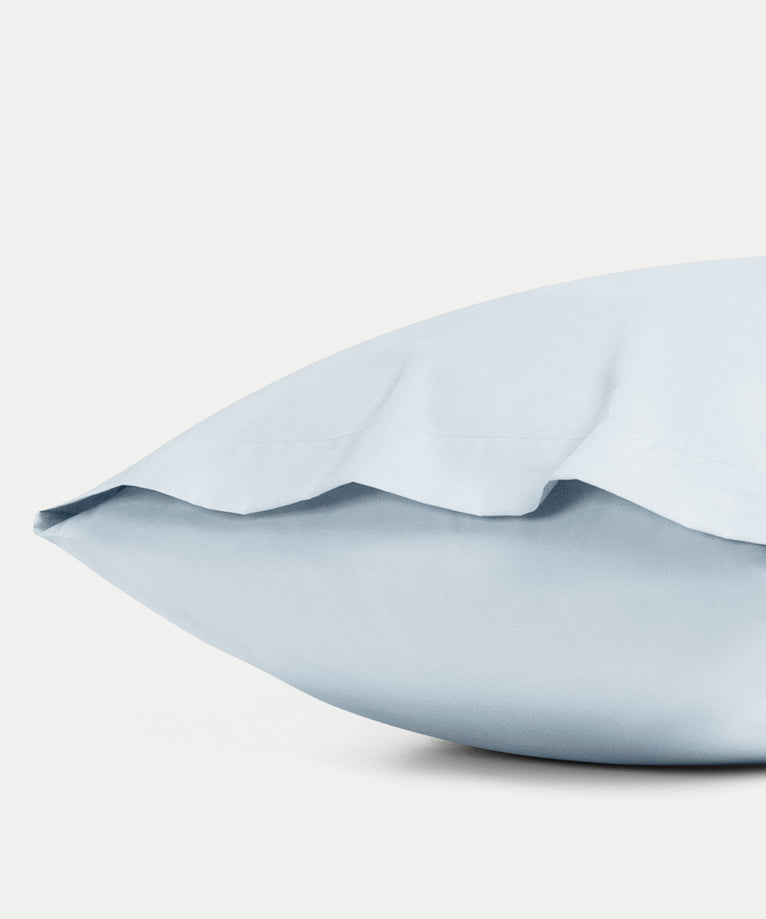 Duvet Cover Set & Fitted Sheet Percale Pastel Blue