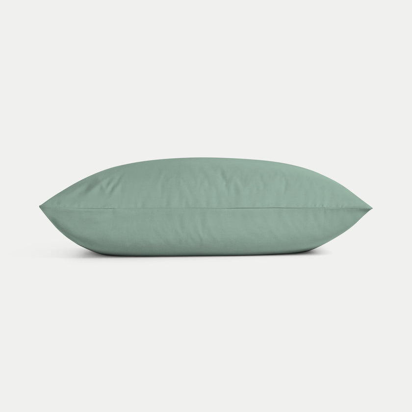 Set of 2 Pillowcases Egyptian Cotton 400TC Sateen | Sage Green