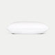 Set of 2 Pillowcases 100% Washed Linen | White