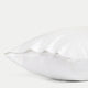 Pillowcase 100% Washed Linen | White