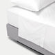 Egyptian Cotton Flat Sheet Percale 400TC | White