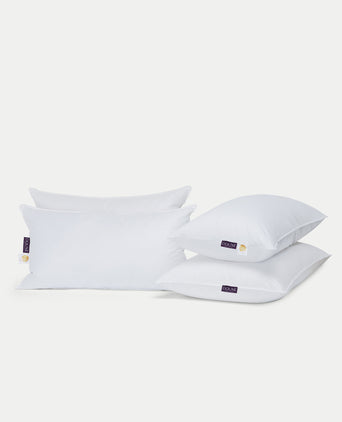 2x Down Pillow 50x90 cm & 2x Body Pillow Microfibre 60x90 cm 2x Down Pillow 50x90 cm & 2x Body Pillow Microfibre 60x90 cm