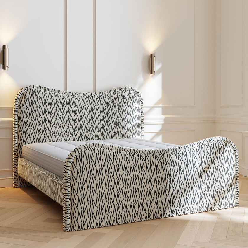 Vendôme Paris Headboard - Reyes Ebony