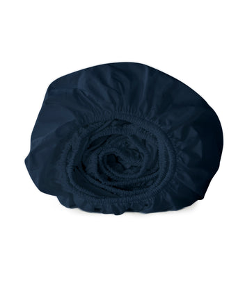 Hoeslaken Egyptisch katoen Satijn 400TC | Harbour Blue | Outlet Hoeslaken Egyptisch katoen Satijn 400TC | Harbour Blue | Outlet