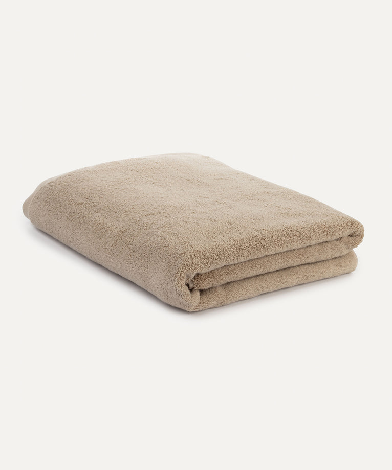 Towel zero-twist cotton 100x180 cm | Latte