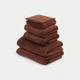 Towel Set Deluxe (8 pcs) | Chestnut